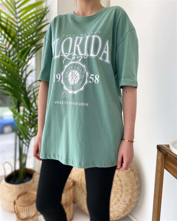 Florida T-Shirt - Yeşil